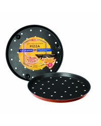Caja de 6 uds de Molde Pizza Crispy Cupra 28 Cms. Aluminio Ibili 371128