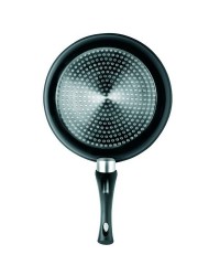 Caja de 6 uds de Sarten Honda Aluminio Fundido Induplus 24 Cms,  Valido Para Todas Las Cocinas Ibili 400124