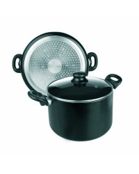 Olla Aluminio Inducta Con Tapa 16 Cms, Valida Para Todas Las Cocinas Ibili 410916