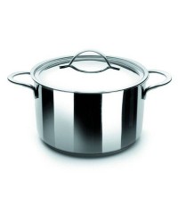 Olla Con Tapa Acero Inoxidable Noah 16 Cm, Fondo Capsulado, Valida Para Todas Las Cocinas Ibili 605216