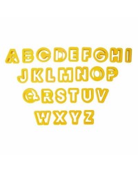 Caja de 2 uds de Set 52 Cortapastas Plastico  Letras-Num. Ibili 719700